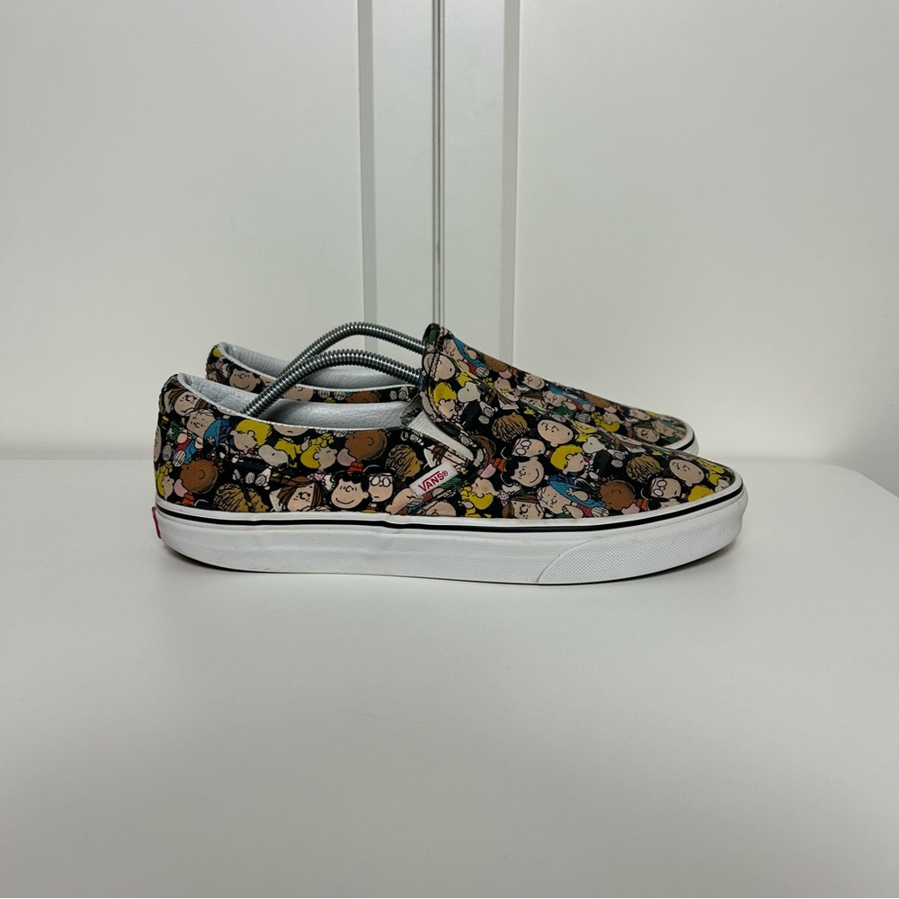 Vans slip on peanuts snoopy Charlie Brown